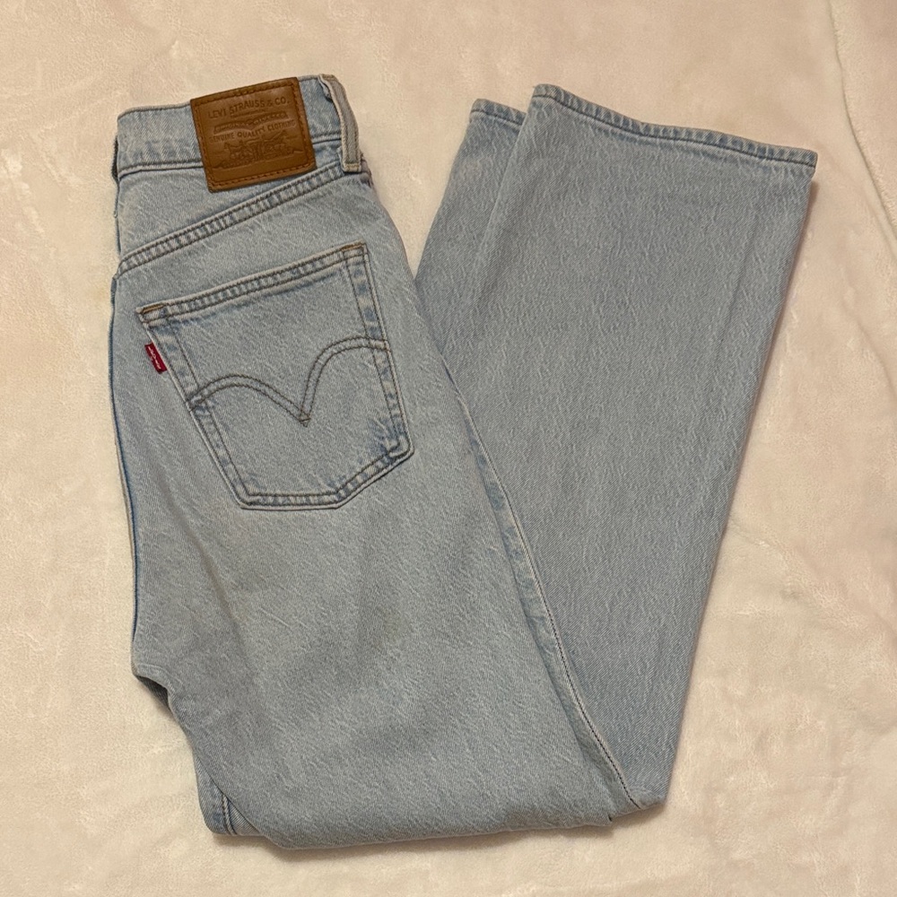 Levi's Ribcage Straight Ankle Jeans Size 25
